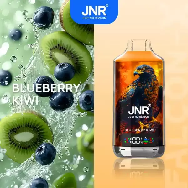 JNR Falcon X 18K (18000) Puffs LED Display 2% Nicotine 24ml E-liquid Disposable Vape 4 JNR Falcon X 18K (18000) Puffs LED Display 2% Nicotine 24ml E-liquid Disposable Vape