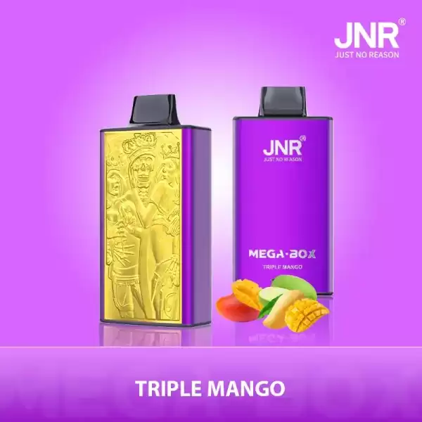JNR Mega Box 25K (25000) Puffs 3D Texture 2% 5% Nicotine 30ML E-liquid 850mAh Powerbank Battery Disposable Vape 20 JNR Mega Box 25K (25000) Puffs 3D Texture 2% 5% Nicotine 30ML E-liquid 850mAh Powerbank Battery Disposable Vape