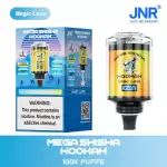 JNR Mega Shisha Hookah 100K (100000) Puffs 2% 5% Nicotine 2200mAh Rechargeable Battery Direct-to-Lung (DTL) Vaping 60mL E-liquid Ultimate Vape