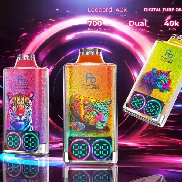 RandM Fumot Leopard 40K (40000) Puffs 40ml E-liquid 750mAh Battery 2% 5% Nicotine Rechargeable (type-C) Disposable Vape 1 RandM Fumot Leopard 40K (40000) Puffs 40ml E-liquid 750mAh Battery 2% 5% Nicotine Rechargeable (type-C) Disposable Vape