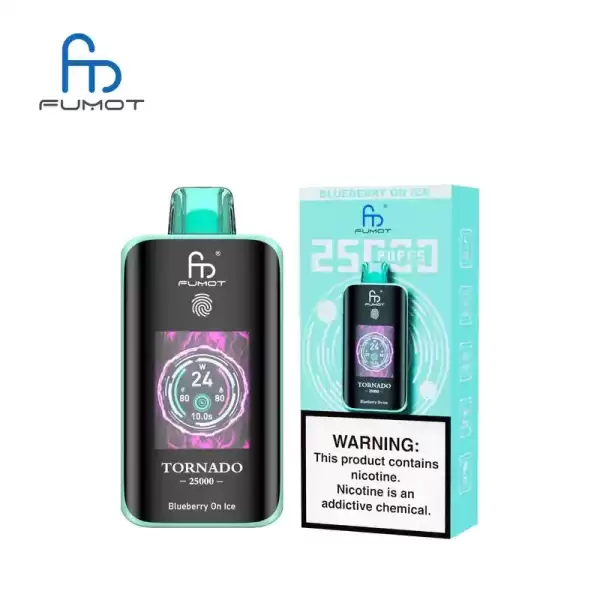 RandM Fumot Tornado 25K (25000) Puffs 3D Curved Screen 2% 5% Nicotine 700mAh Rechargeable Battery Touch Switch Disposable Vape 4 RandM Fumot Tornado 25K (25000) Puffs 3D Curved Screen 2% 5% Nicotine 700mAh Rechargeable Battery  Touch Switch Disposable Vape
