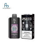RandM Fumot Tornado 25K (25000) Puffs 3D Curved Screen 2% 5% Nicotine 700mAh Rechargeable Battery  Touch Switch Disposable Vape