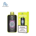 RandM Fumot Tornado 25K (25000) Puffs 3D Curved Screen 2% 5% Nicotine 700mAh Rechargeable Battery  Touch Switch Disposable Vape