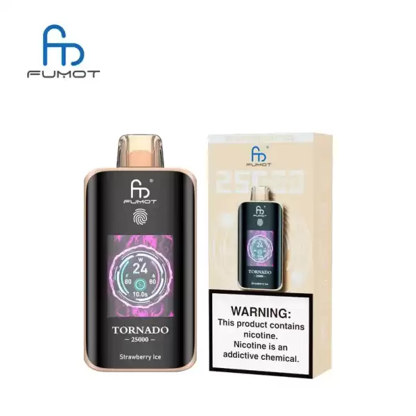 RandM Fumot Tornado 25K (25000) Puffs 3D Curved Screen 2% 5% Nicotine 700mAh Rechargeable Battery Touch Switch Disposable Vape 19 RandM Fumot Tornado 25K (25000) Puffs 3D Curved Screen 2% 5% Nicotine 700mAh Rechargeable Battery  Touch Switch Disposable Vape