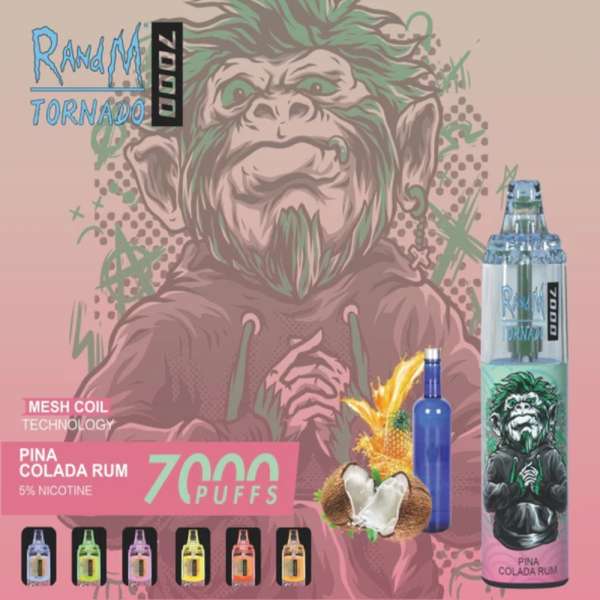 RandM Tornado 7K (7000) Puffs 14ml E-liquid 850mAh Battery 2% 5% Nicotine Rechargeable (type-C) Disposable Vape 19 RandM Tornado 7K (7000) Puffs 14ml E-liquid 850mAh Battery 2% 5% Nicotine Rechargeable (type-C) Disposable Vape