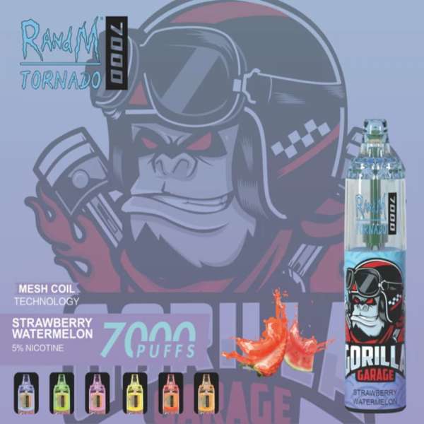 RandM Tornado 7K (7000) Puffs 14ml E-liquid 850mAh Battery 2% 5% Nicotine Rechargeable (type-C) Disposable Vape 27 RandM Tornado 7K (7000) Puffs 14ml E-liquid 850mAh Battery 2% 5% Nicotine Rechargeable (type-C) Disposable Vape
