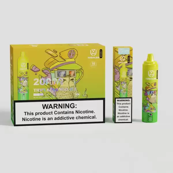 UZY Tornado 20K (20000) Puffs 2% 5% Nicotine 28ml E-liquid LED Display Type-C Rechargeable Disposable Vape Pen 9 UZY Tornado 20K (20000) Puffs 2% 5% Nicotine 28ml E-liquid LED Display Type-C Rechargeable Disposable Vape Pen