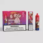UZY Tornado 20K (20000) Puffs 2% 5% Nicotine 28ml E-liquid LED Display Type-C Rechargeable Disposable Vape Pen