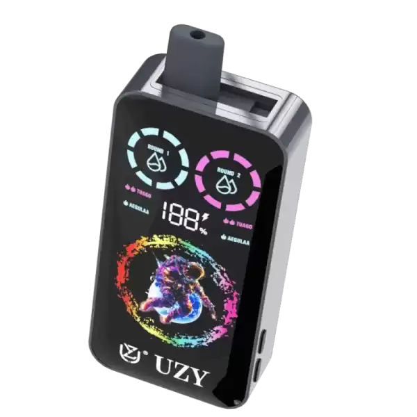 UZY Tornado 30K (30000) Puffs Dual Flavors Smart LCD Display 40mL E-liquid 2% 5% Nicotine 850mAh Battery Disposable Vape 2 UZY Tornado 30K (30000) Puffs Dual Flavors Smart LCD Display 40mL E-liquid 2% 5% Nicotine 850mAh Battery Disposable Vape