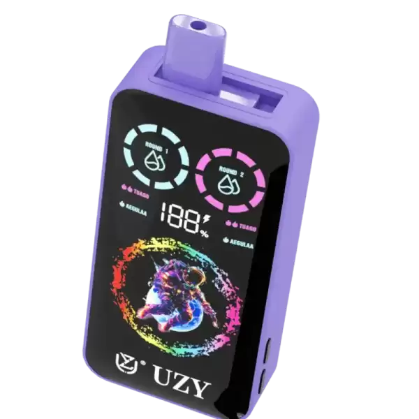 UZY Tornado 30K (30000) Puffs Dual Flavors Smart LCD Display 40mL E-liquid 2% 5% Nicotine 850mAh Battery Disposable Vape 5 UZY Tornado 30K (30000) Puffs Dual Flavors Smart LCD Display 40mL E-liquid 2% 5% Nicotine 850mAh Battery Disposable Vape
