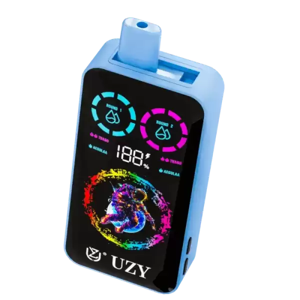 UZY Tornado 30K (30000) Puffs Dual Flavors Smart LCD Display 40mL E-liquid 2% 5% Nicotine 850mAh Battery Disposable Vape 11 UZY Tornado 30K (30000) Puffs Dual Flavors Smart LCD Display 40mL E-liquid 2% 5% Nicotine 850mAh Battery Disposable Vape