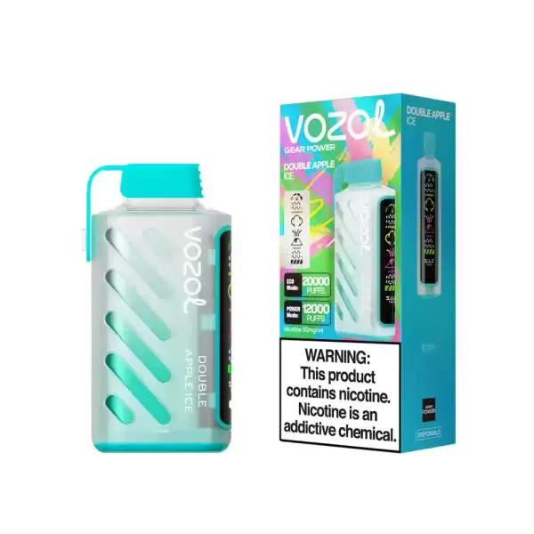 Vozol Gear Power 20K (20000) Puffs Full Screen Display 20mL E-liquid 2% 5% Nicotine USB Type-C Charging Disposable Vape 5 Vozol Gear Power 20K (20000) Puffs Full Screen Display 20mL E-liquid 2% 5% Nicotine USB Type-C Charging Disposable Vape