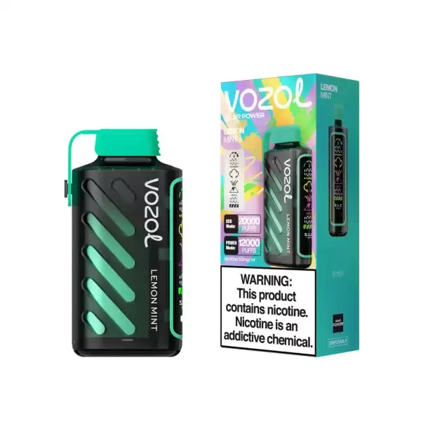Vozol Gear Power 20K (20000) Puffs Full Screen Display 20mL E-liquid 2% 5% Nicotine USB Type-C Charging Disposable Vape 10 Vozol Gear Power 20K (20000) Puffs Full Screen Display 20mL E-liquid 2% 5% Nicotine USB Type-C Charging Disposable Vape