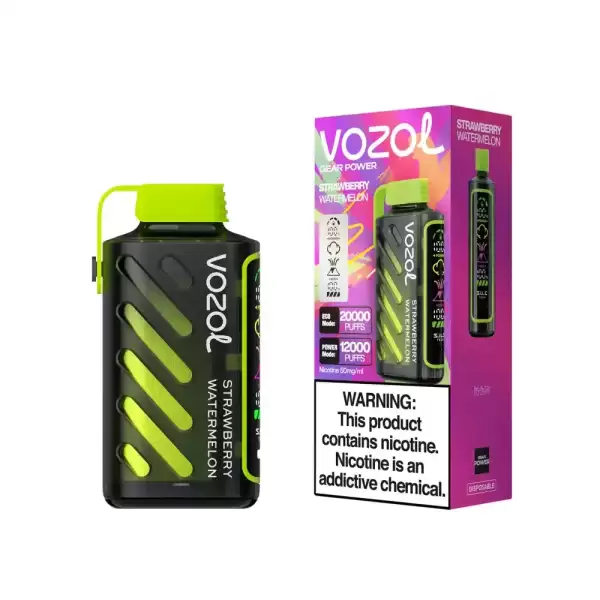 Vozol Gear Power 20K (20000) Puffs Full Screen Display 20mL E-liquid 2% 5% Nicotine USB Type-C Charging Disposable Vape 16 Vozol Gear Power 20K (20000) Puffs Full Screen Display 20mL E-liquid 2% 5% Nicotine USB Type-C Charging Disposable Vape