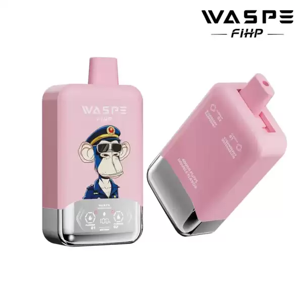 WASPE FIHP Double Flavor 40K (40000) Puffs Smart LED Display 2% 5% Nicotine 36mL E-liquid 850mAh Rechargeable Battery Disposable Vape 15 WASPE FIHP Double Flavor 40K (40000) Puffs Smart LED Display 2% 5% Nicotine 36mL E-liquid 850mAh Rechargeable Battery Disposable Vape