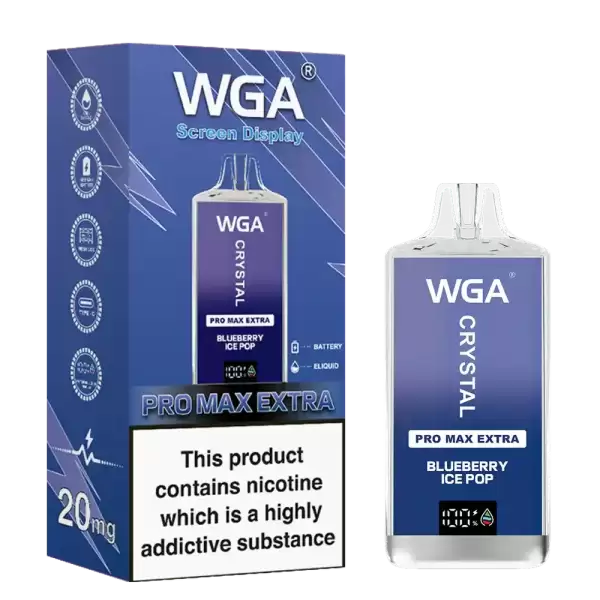 WGA Crystal Pro Max Extra 15K (15000) Puffs Adjustable Airflow 650mAh Battery Type-C Charging 20ml Capacity 2% 5% Nicotine Disposable Vape 4 WGA Crystal Pro Max Extra 15K (15000) Puffs Adjustable Airflow 650mAh Battery Type-C Charging 20ml Capacity 2% 5% Nicotine Disposable Vape
