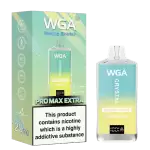 WGA Crystal Pro Max Extra 15K (15000) Puffs Adjustable Airflow 650mAh Battery Type-C Charging 20ml Capacity 2% 5% Nicotine Disposable Vape