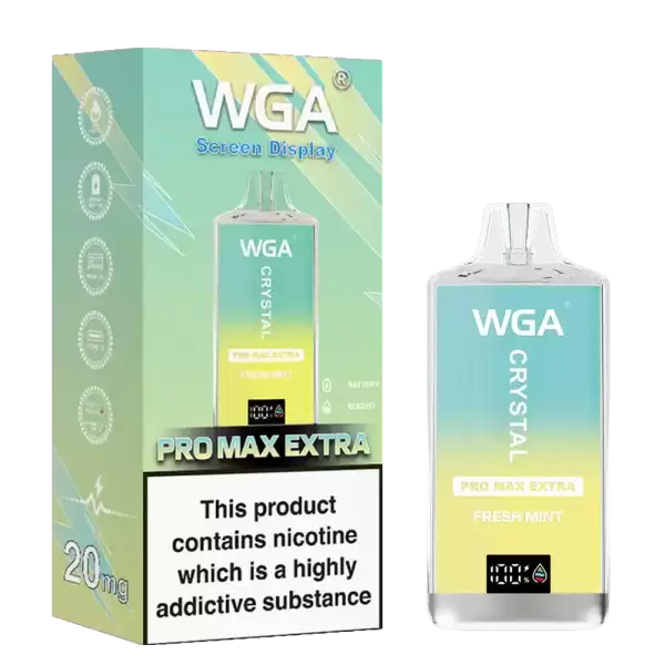 WGA Crystal Pro Max Extra 15K (15000) Puffs Adjustable Airflow 650mAh Battery Type-C Charging 20ml Capacity 2% 5% Nicotine Disposable Vape 9 WGA Crystal Pro Max Extra 15K (15000) Puffs Adjustable Airflow 650mAh Battery Type-C Charging 20ml Capacity 2% 5% Nicotine Disposable Vape