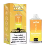 WGA Crystal Pro Max Extra 15K (15000) Puffs Adjustable Airflow 650mAh Battery Type-C Charging 20ml Capacity 2% 5% Nicotine Disposable Vape
