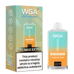 WGA Crystal Pro Max Extra 15K (15000) Puffs Adjustable Airflow 650mAh Battery Type-C Charging 20ml Capacity 2% 5% Nicotine Disposable Vape