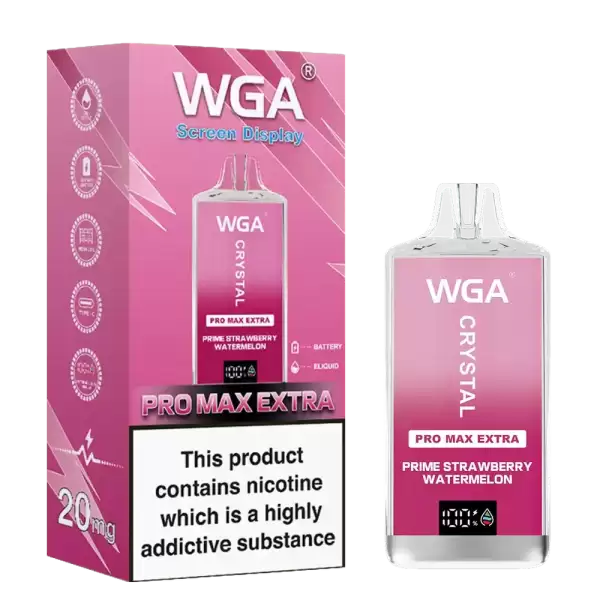 WGA Crystal Pro Max Extra 15K (15000) Puffs Adjustable Airflow 650mAh Battery Type-C Charging 20ml Capacity 2% 5% Nicotine Disposable Vape 16 WGA Crystal Pro Max Extra 15K (15000) Puffs Adjustable Airflow 650mAh Battery Type-C Charging 20ml Capacity 2% 5% Nicotine Disposable Vape
