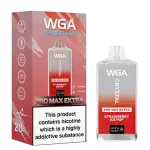 WGA Crystal Pro Max Extra 15K (15000) Puffs Adjustable Airflow 650mAh Battery Type-C Charging 20ml Capacity 2% 5% Nicotine Disposable Vape