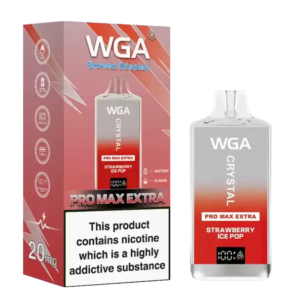 WGA Crystal Pro Max Extra 15K (15000) Puffs Adjustable Airflow 650mAh Battery Type-C Charging 20ml Capacity 2% 5% Nicotine Disposable Vape 21 WGA Crystal Pro Max Extra 15K (15000) Puffs Adjustable Airflow 650mAh Battery Type-C Charging 20ml Capacity 2% 5% Nicotine Disposable Vape