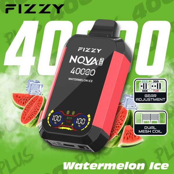 Fizzy Nova Plus Watermelon Ice 40K Vape: Unlock Massive Profit - Your Ultimate Wholesale Powerhouse! 4 Watermelon-Ice